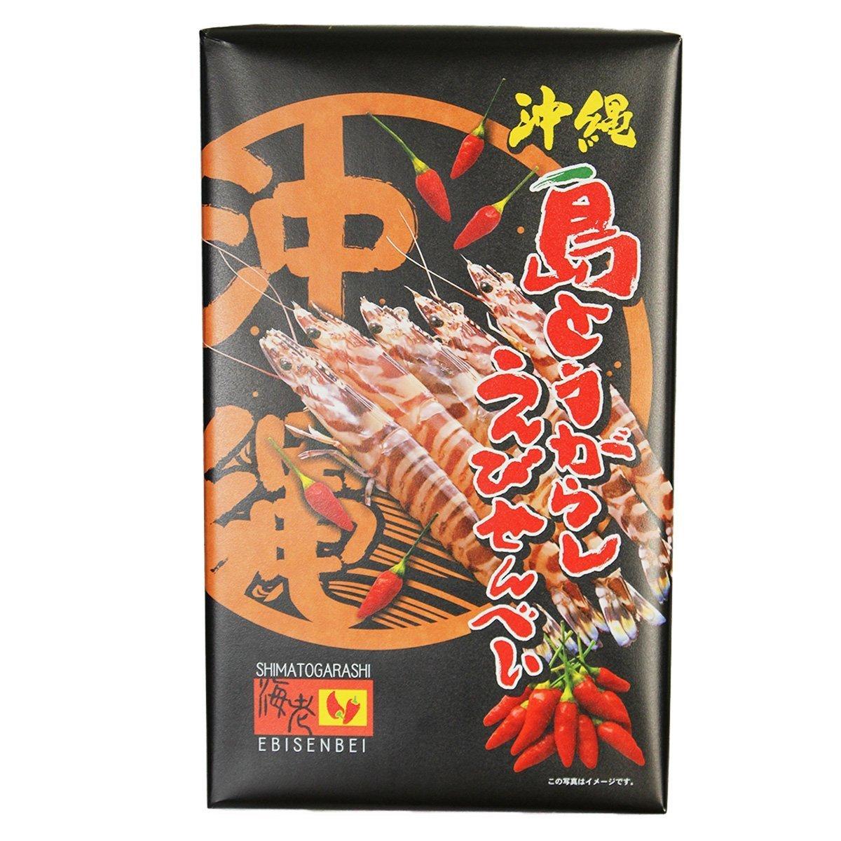 

Крекеры с чили и креветками с острова Окинава Нанпудо 30 штук х 2 коробки ООО. (большой)