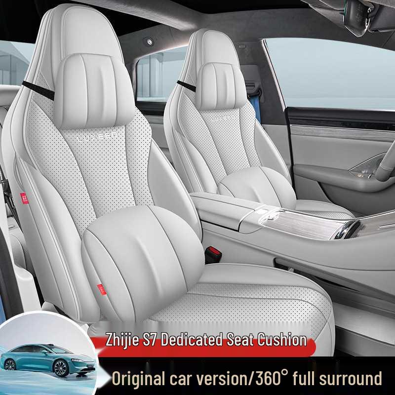All-Leather Seat Cushion for ZEEKR S7 - Breathable, Full Coverage, Four Seasons Use