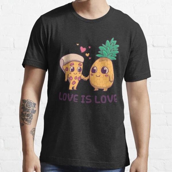 Love is Love Pineapple Pizza Best Gift Idea Essential T-Shirt S-3XL S