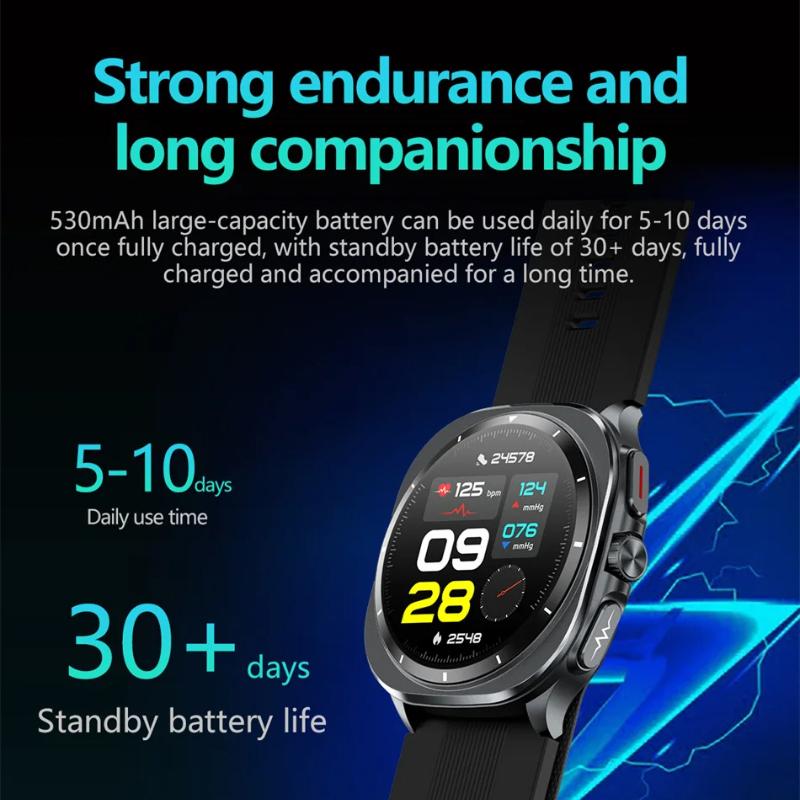 2025 Neue Luftpumpe Airbag Genaue Messung Smartwatch Herren Mikro Körperliche Untersuchung Blutdruck Sport Smartwatch