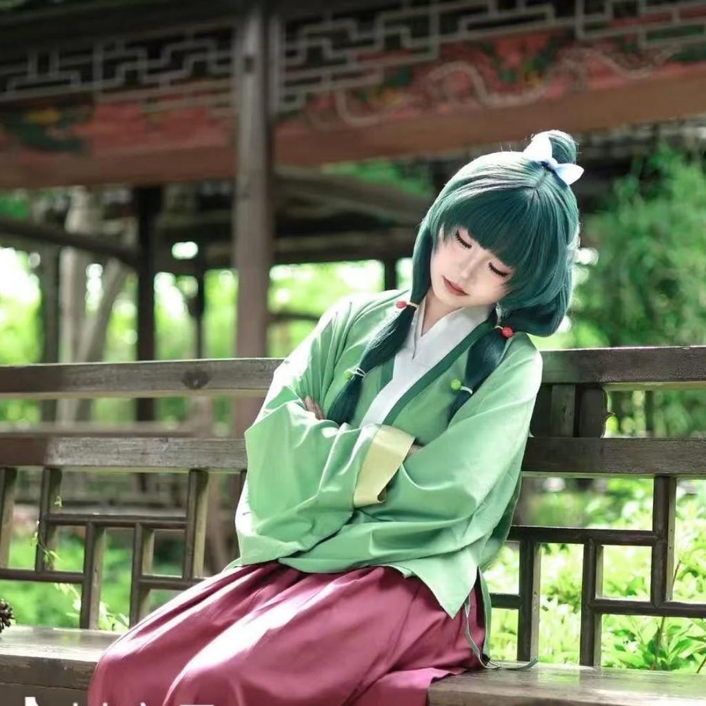 Maomao Cosplay Kostüm Anime Apothecary Diaries Outfits Mao Mao Kimono Halloween Karneval Party Für Frauen