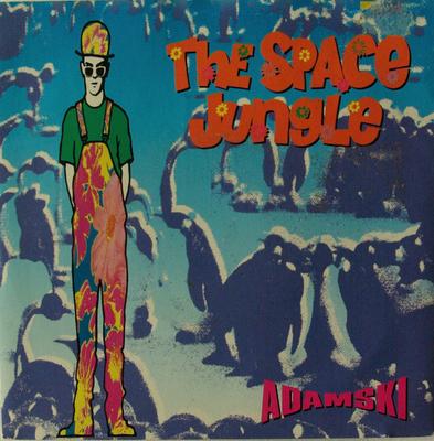 7inch Record ADAMSKI - The Space Jungle MAC1435 MCA Records 1990 UK Dance & Electronica Used