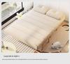 Cream Multi-Functional Folding Sofa Bed for Small Spaces