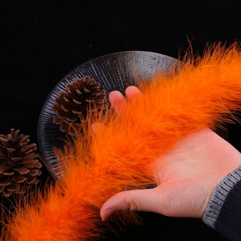 Colorful Turkey Feather Strips: DIY Clothing, Car Mats, Home Decor, Christmas Crafts