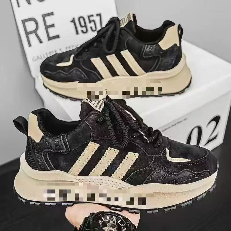 Spring New Men's Shoes Fashion Versatile Shoes Men's Comfortable and Lightweight Low-top Dad Shoes Men