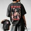 Unisex Demon Slayer Anime T Shirt Women Unisex Short Sleeve Tee Nezuko Kamado Print Casual Streetwear Summer Trendy Top
