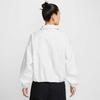 Nike White Casual Breathable Hooded Jacket Women Jackets HV1969-121