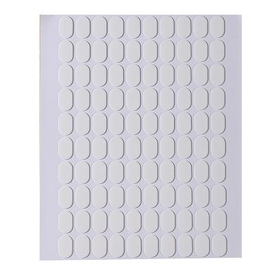 Cinta adhesiva de doble cara para uñas postizas, soporte de exhibición, herramientas, Tira adhesiva de manicura, sin rastro y transparente, 100 Uds.