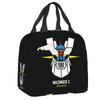 Custom Ufo Robot Grendizer Goldrake Mazinger Z Portable Lunch Boxes for Women Leakproof Thermal Cooler Food Insulated Lunch Bag