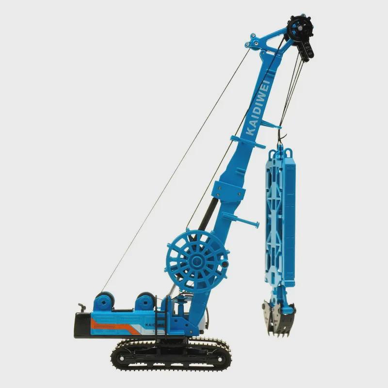 Genuine KDW 1:64 Alloy Slotting Machine Pile Driver Model Subway Engineering Toy with Free Shipping