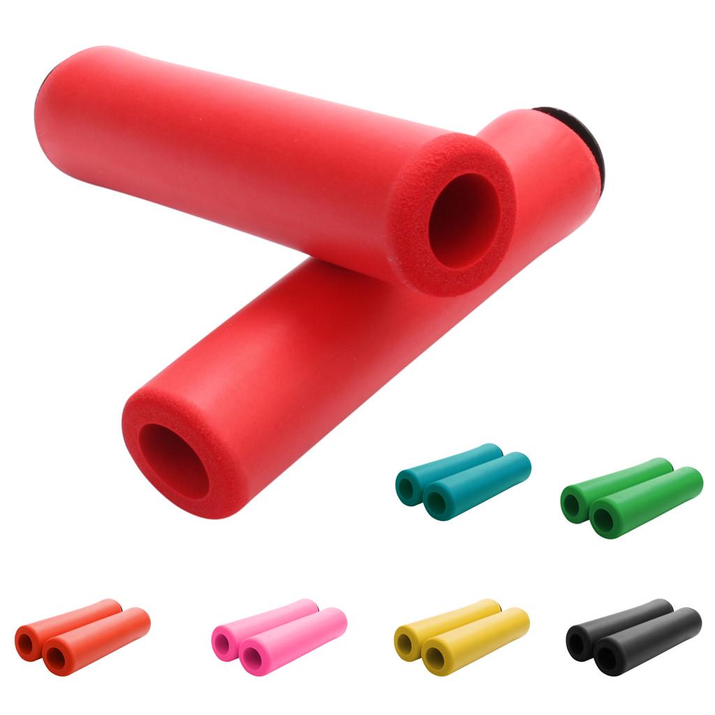 1Pair Bike Silicone Anti-slip Handlebar Grips For Mountain MTB Bicycle Cycling S