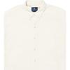 Levis SS25 Bluetab™ Series Solid Color Comfortable Button-Up Long Sleeve Shirt Men shirts White 001LI-0001