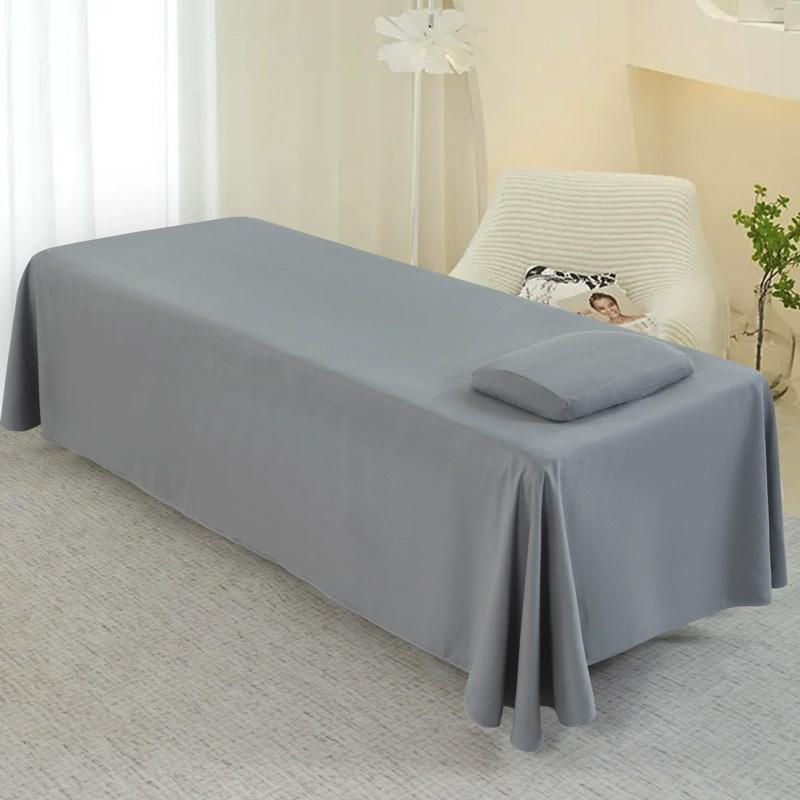 120x230cm for Beauty Salon Skin-Friendly Massage Table Cover Comfortable with Hole Solid Color Bed Cover Massage Table Sheet