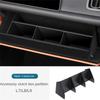 1 PCS Co-Pilot Glove Box Partition Storage Box,Passenger Storage Box, Black ABS For Lixiang L7 L8 L9