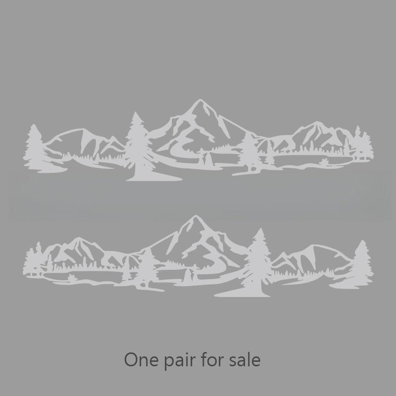 Körper Wald Berg Aufkleber kreativ&lustig Aufkleber für Cartoon-Fans&Liebhaber, hohe Qualität für Autos Lastwagen Motorräder &Laptops