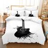 Bedding Set Adults Winter Music, Guitar Quilt Cover Set Kids,twin Full Queen King Bedroom Set  Home Textile Housse De Couette