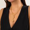 Vintage Love Heart Pendant Necklace for Women Punk OT Buckle Choker Female Party Jewelry Gift