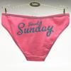 7 Pcs Underwear Cotton Every Weekdays Sexy Ladies Panties Knickers Briefs Lingerie for Women