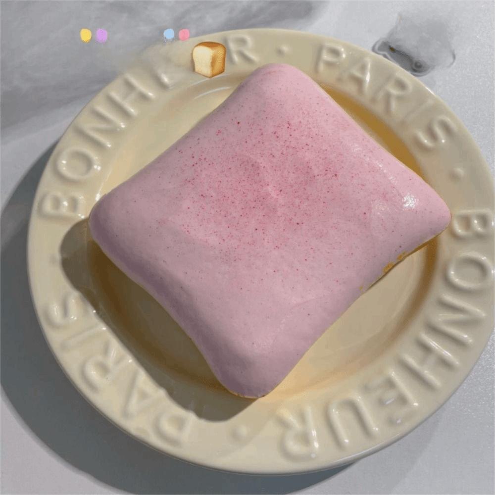 Забавный липкий хлеб с маслом Squishy Снятие тревоги Снятие стресса Мягкие шарики от стресса Игрушка Сенсорная игра Игрушка для снятия стресса Подарки