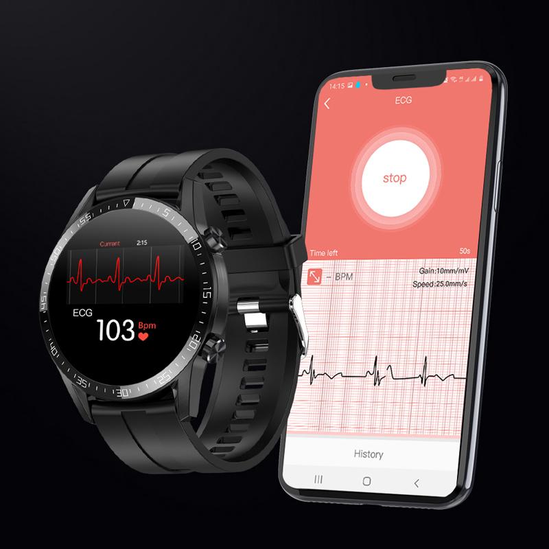 Smart Watch Men Thermometer ECG Smart Watch IP68 Waterproof Blood Pressure Smartwatch Reloj Inteligente For Huawei Xiaomi