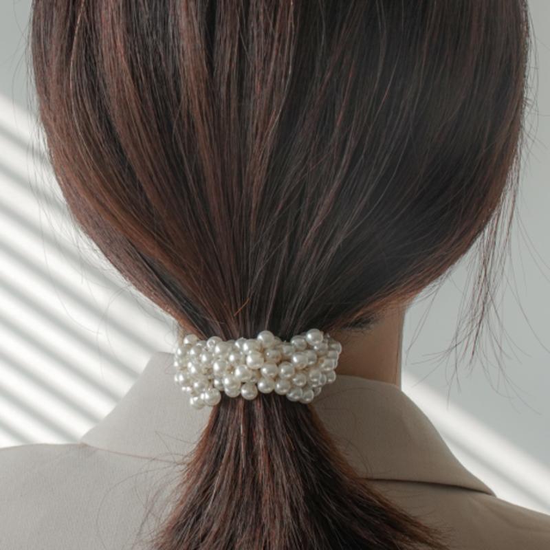 

POSTLUDE [2 SIZE] PEARL HAIR STRING SMALL