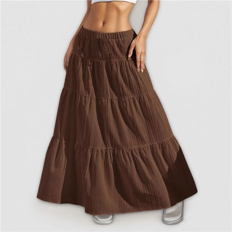 Ladies' Skirts New Products White Elegant Skirts Lace Up Skirts European And American Style Loose Casual Skirts For Women