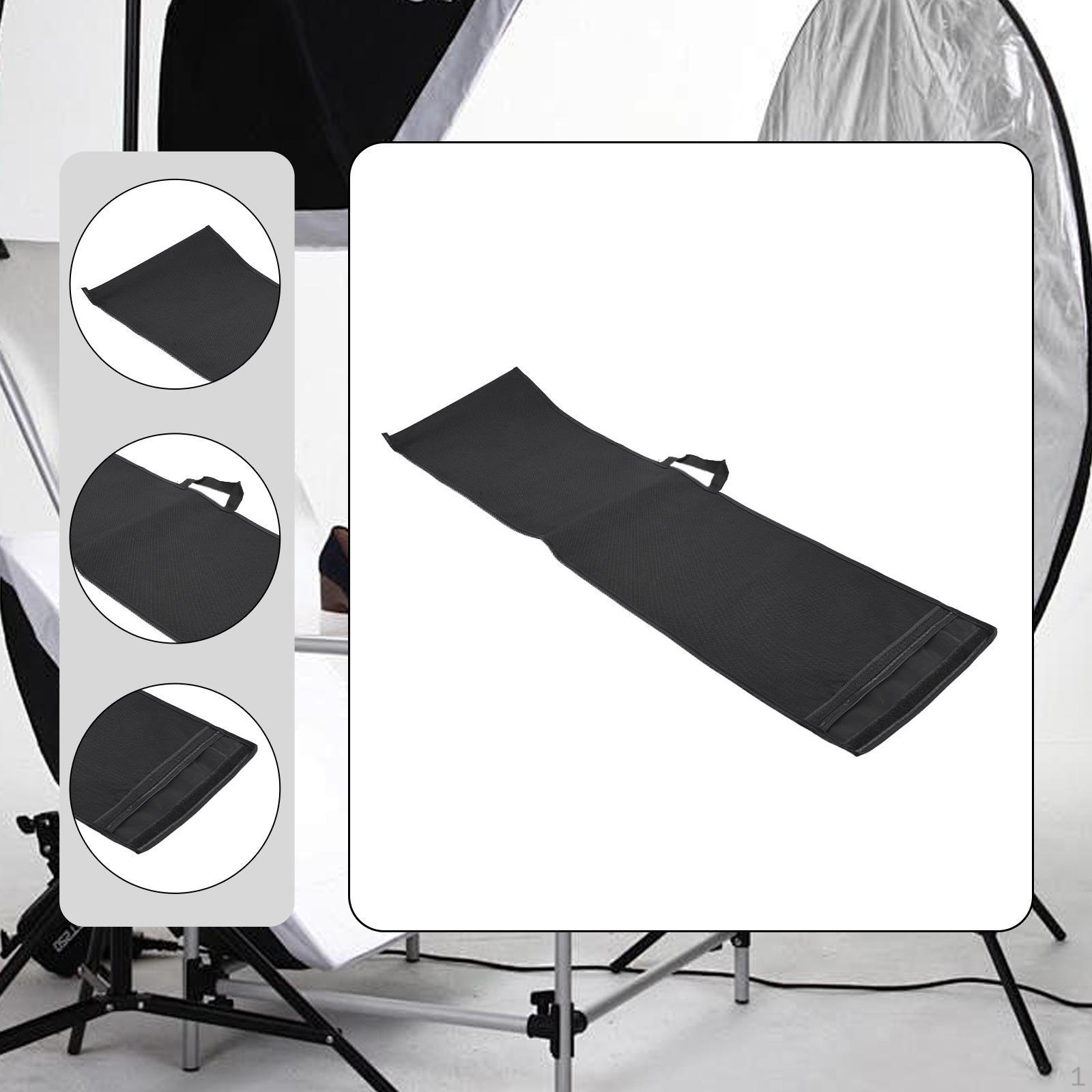 

Tripod Carrying Case Bag with Handle Foldable Heavy Duty Oxford Cloth Compact for Light Stands