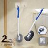 Cmaos Japanese Style S-Bend Toilet Brush Set