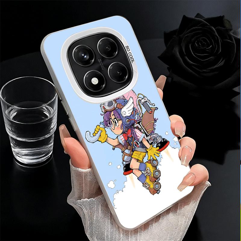 Arale S-Slump Anime Soft Phone Case for Xiaomi Redmi Note 13 14 15 Pro Plus 12S 12 11S 11 11T 10S 10 Shockproof Cover Back Shell