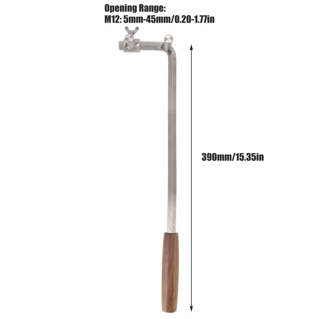Bonsai Branch Bending Tool Professional High Accuracy Stainless Steel Bonsai Branch Bender for Courtyard Garden M12