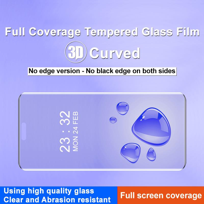 IMAK For Huawei Mate 60 Pro/Mate 60 Pro+ Screen Protector Full Cover 3D Curved Scratch Resistant Film