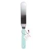 Spatula - SCRAPCOOKING - Angled for Icing - Silicone - Multicolor