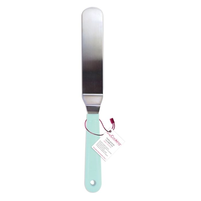 Spatula - SCRAPCOOKING - Angled for Icing - Silicone - Multicolor