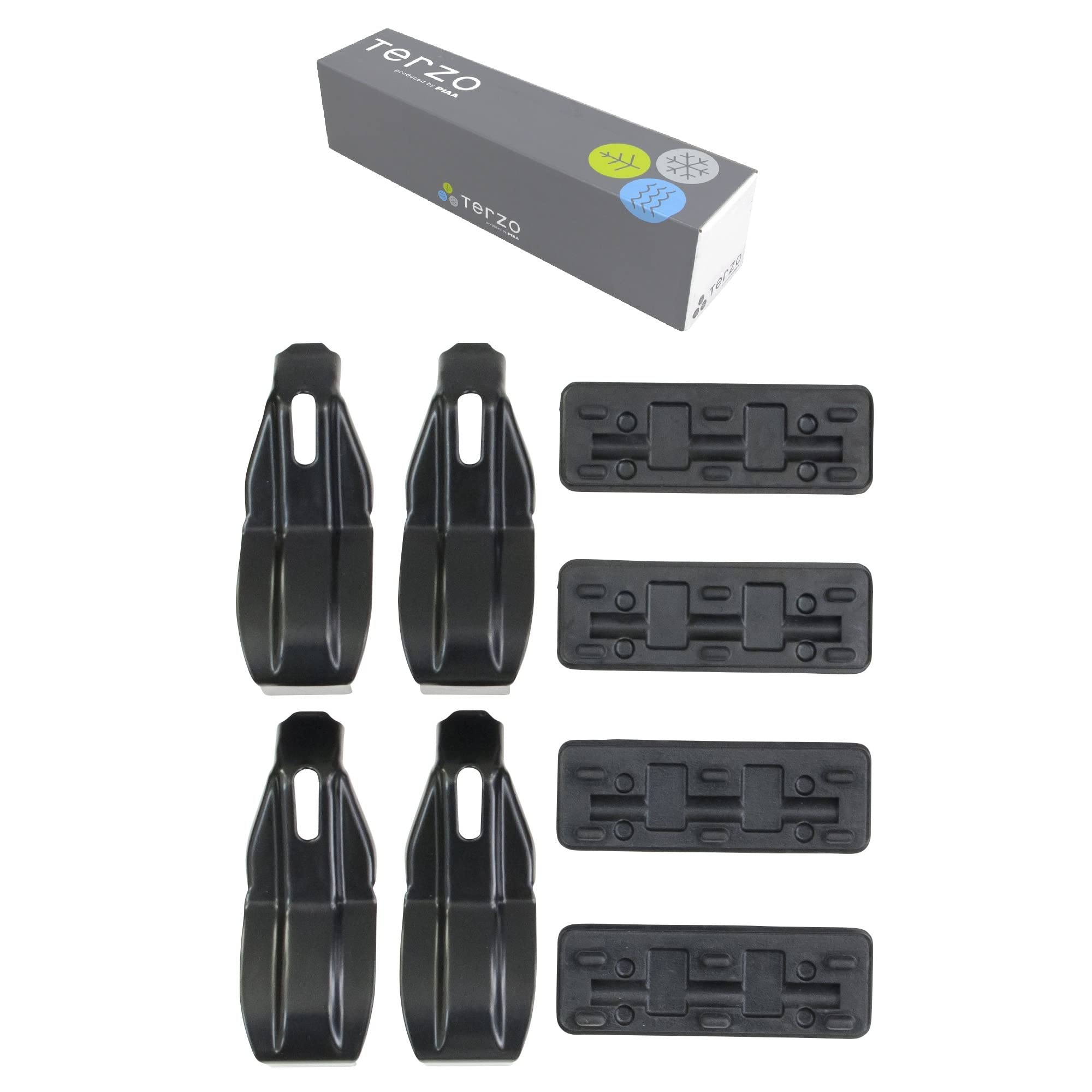 

Комплект держателей для крепления на крышу Terzo для модели Forester без рейлингов EH434 (от ПИАА) Багажник/Базовый багажник, Специфичный для автомобиля 4, Рейлинги, [Subaru H30.7~ чёрный