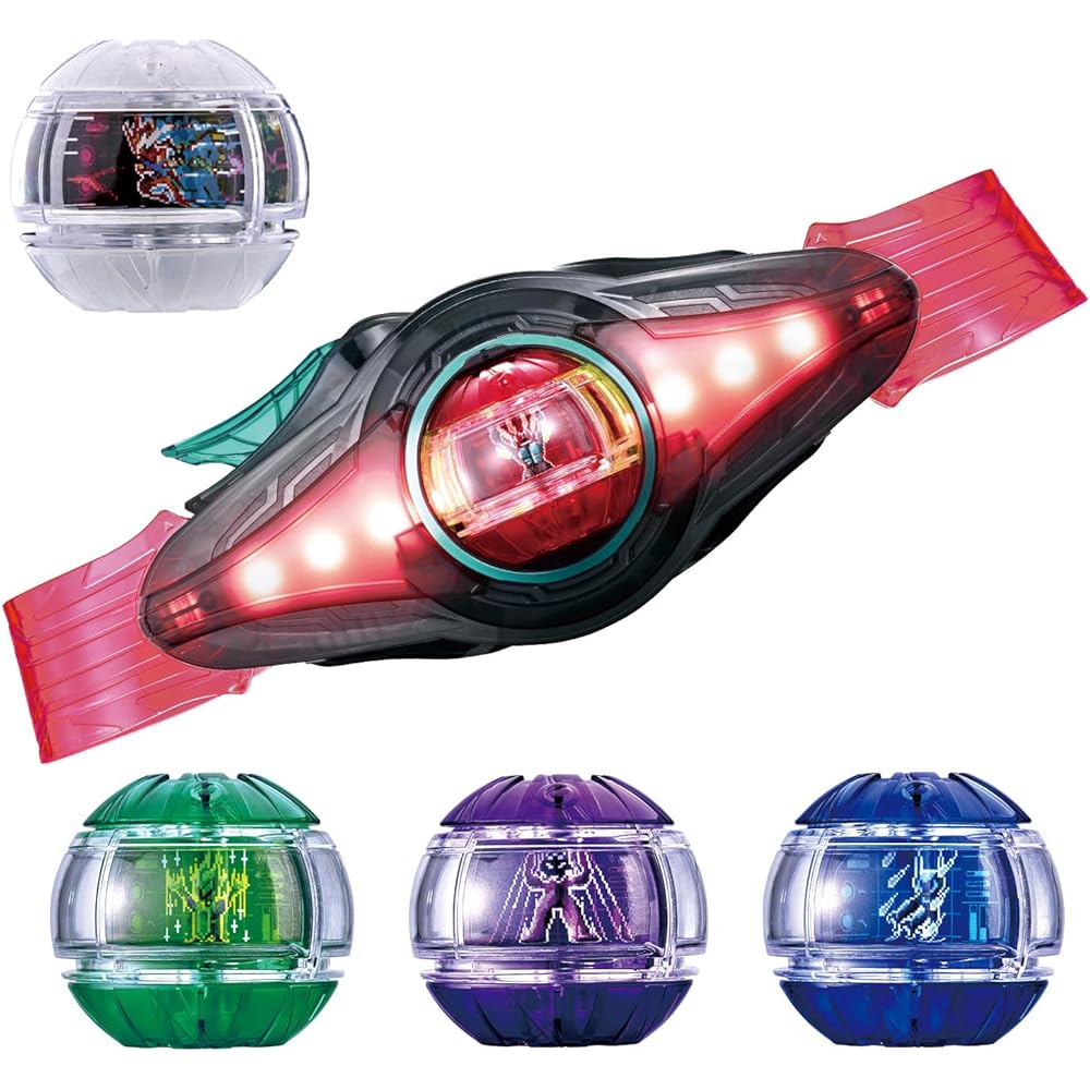 Bandai Kamen Rider Zets Transformation Belt DX Zets Driver 4 Form Change Set with Booster Capsule
