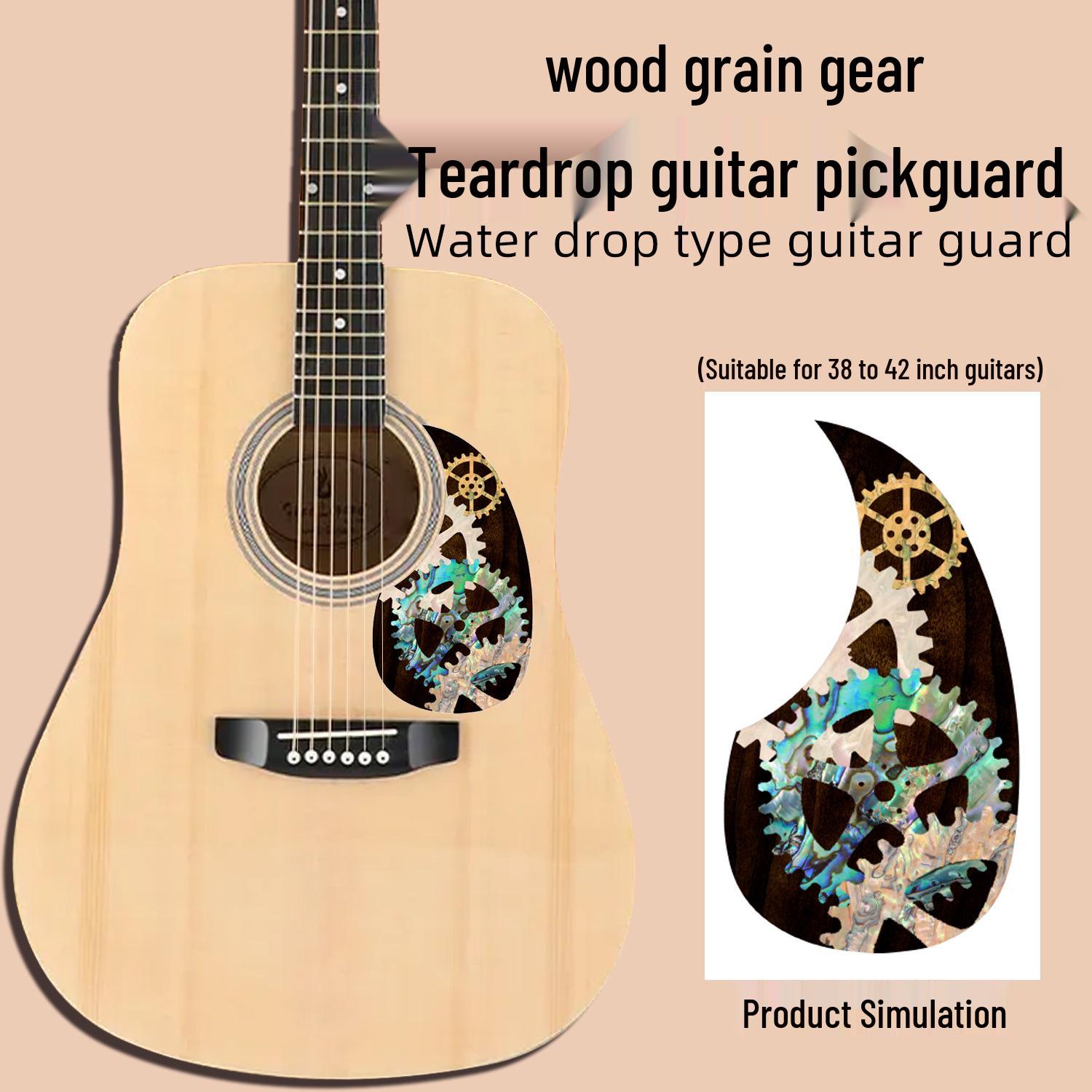 

Мультяшный пикгард для акустической гитары: Панель защиты от царапин для перебора