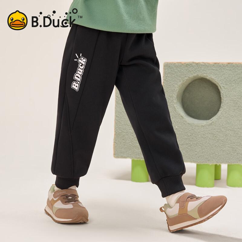 B.Duck Boys' Fleece-Lined Winter Sweatpants