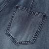 Pantaloncini Bermuda in Denim Larghi Pieghettati Estivi Freschi da Donna Semir Senrou