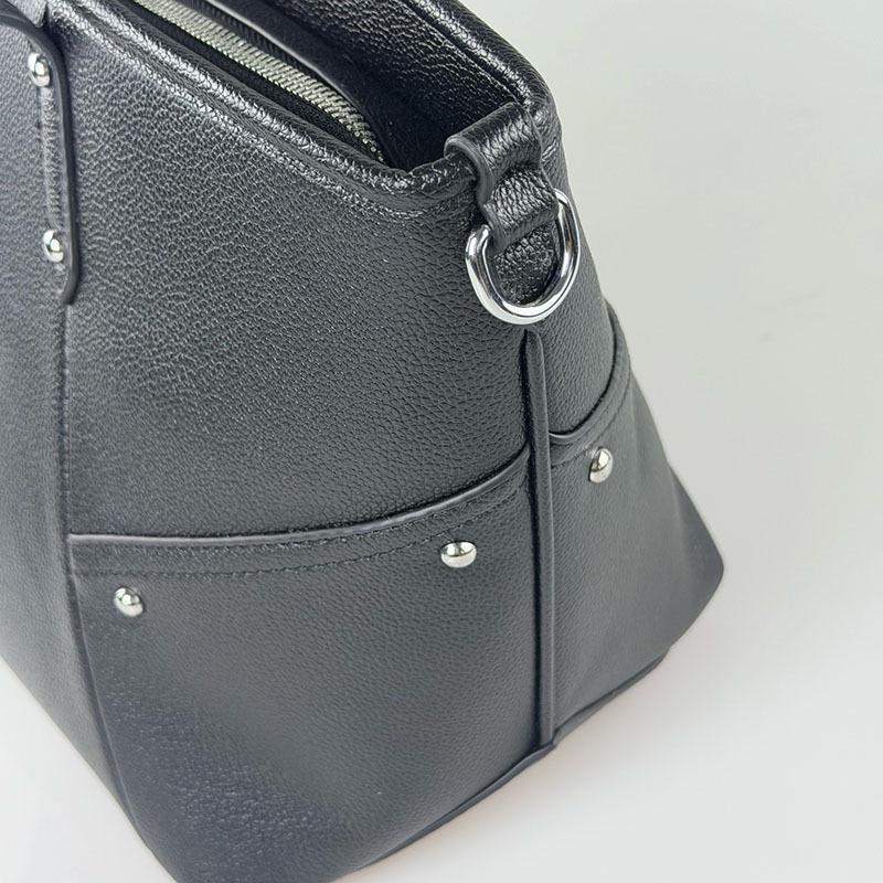 ZV Cross-Wing Large Capacity Women's Tote Handbag - Simple, Versatile Commuter Shoulder Bag