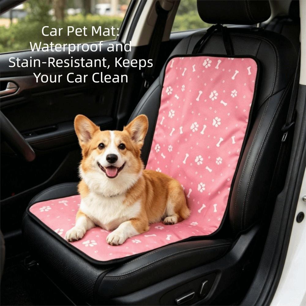 Single-Layer Dog Cat Car Mat Anti-Dirt Pet Car Seat Cover Pet Car Seat Cushion Outdoor Travel