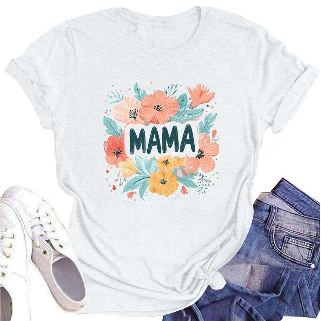 Bedrucktes Kurzarm-T-Shirt mit Rundhalsausschnitt für Kinder