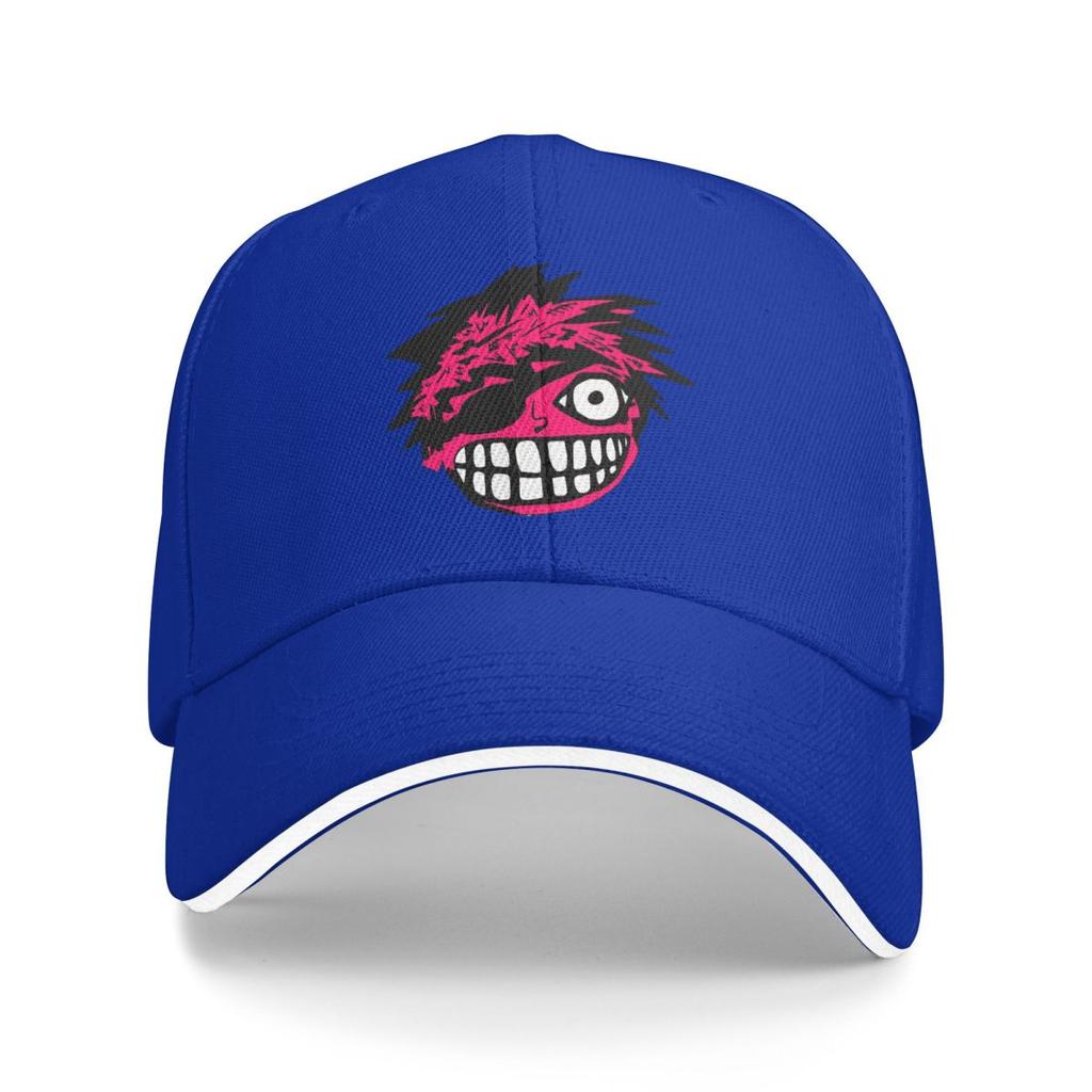 Gorillaz Punk Rock Band Baseballkappen Snapback Baseballmützen Atmungsaktiv Lässig Kappe Outdoor für Männer und Frauen