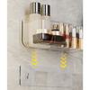 Adhesive Organizers For Bathroom Functional Wall Mounted Storage Box Adhesive Designs for Bathroom and Kitchen
