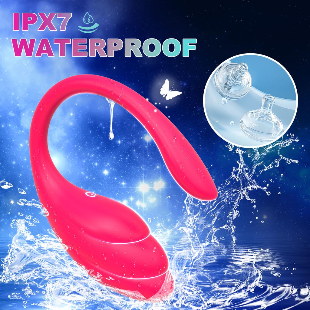 Roupa Íntima de Casal para Flertar 9 Modos de Vibração Controle Remoto por App Ovo Vibratório para Usar no Corpo Massajador Brinquedos Sexuais Femininos Produtos para Adultos