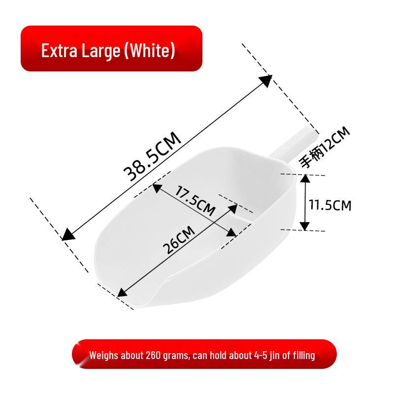 Large Thickened Plastic Feed Shovel for Chicken, Duck, Goose, and Pig Farms