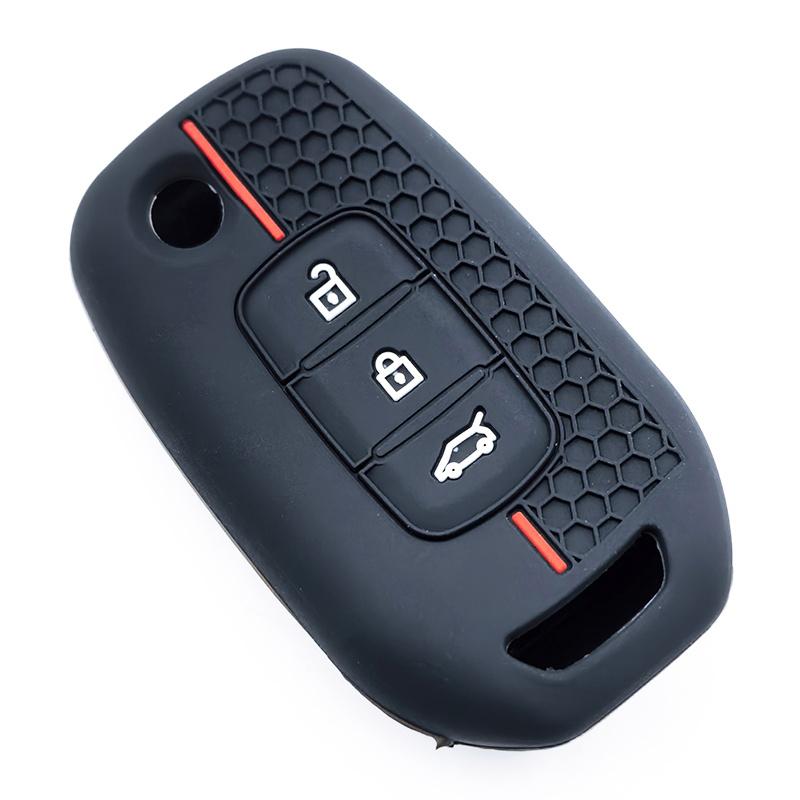 Silicone Car Remote Key Case Cover For Renault Kwid  Kadjar Captur Megane Sandero Stepway Logan Clio 5  Arkana
