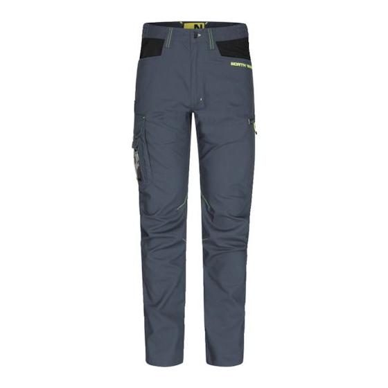 [Limited time only! Eligible products P2-20x] NORTHWAYS Work Pants Edward Gray L Size 1st Place (1386GRL)