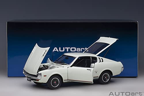 AUTOart 1/18 Scale Toyota Celica Liftback 2000GT (RA25) 1973 White Finished Product