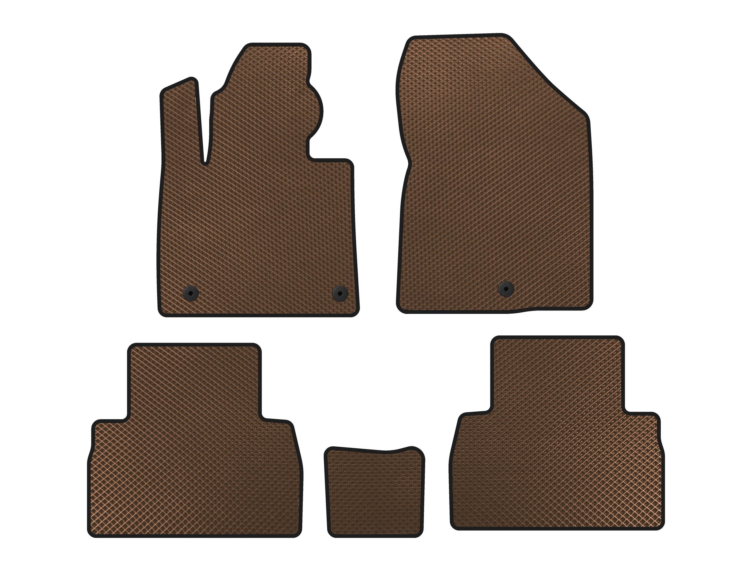 

EVA mats (2018-2020, Brown) for Hyundai Santa Fe 4