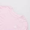 Nike T Shirts Men's Pink Crew Neck Moderate Straight Fit AR4999-665